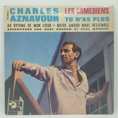 Charles aznavour les comediens single vinyle ep occasion
