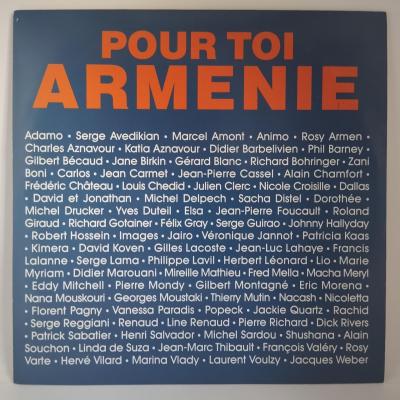 Charles aznavour pour toi armenie single vinyle 45t occasion