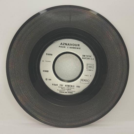 Charles aznavour pour toi armenie single vinyle 45t occasion 2