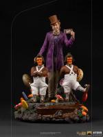 Charlie la chocolaterie willy wonka statuette art scale 25cm