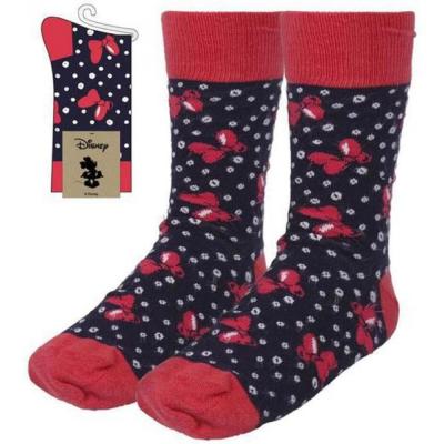 Chaussettes minnie mouse avec n ud pour cheveux taille 35 41