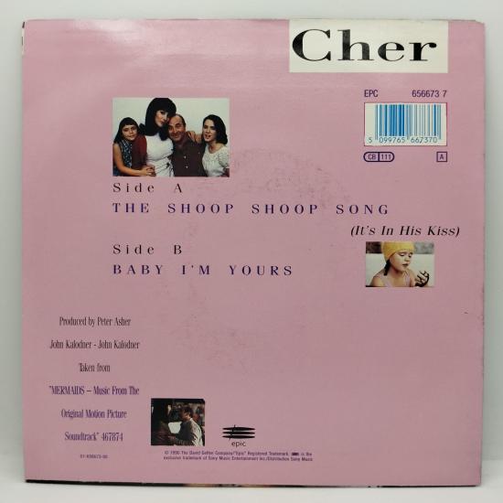 Cher the shoop shoop song it s in his kiss single vinyle 45t occasion 1