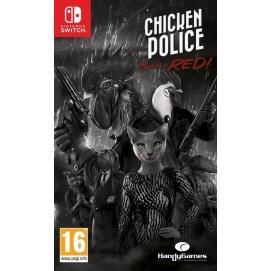 Chicken police paint it red 