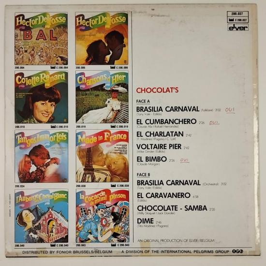Chocolat s brasilia carnaval album vinyle occasion 1