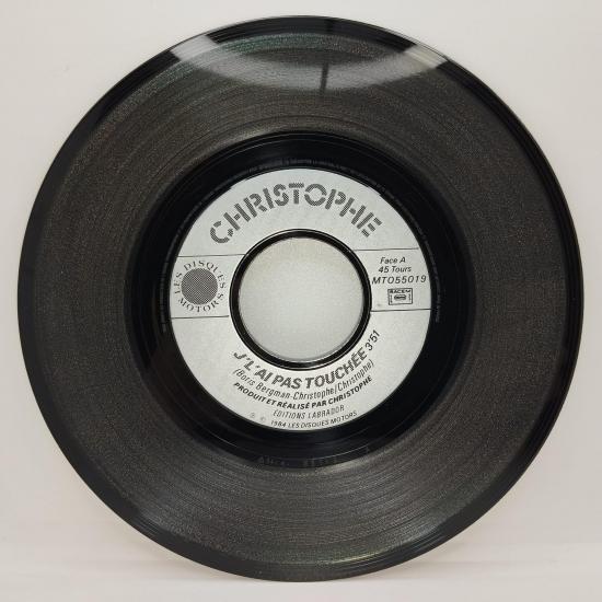 Christophe j l ai pas touchee single vinyle 45t occasion 2