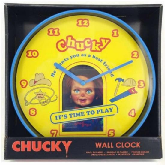 Chucky it s time to play horloge murale 25cm 1