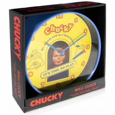 Chucky it s time to play horloge murale 25cm