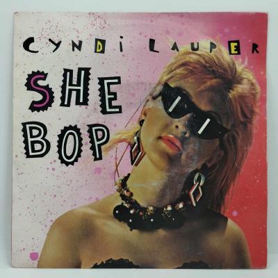 Cindy lauper she bop single vinyle 45t occasion