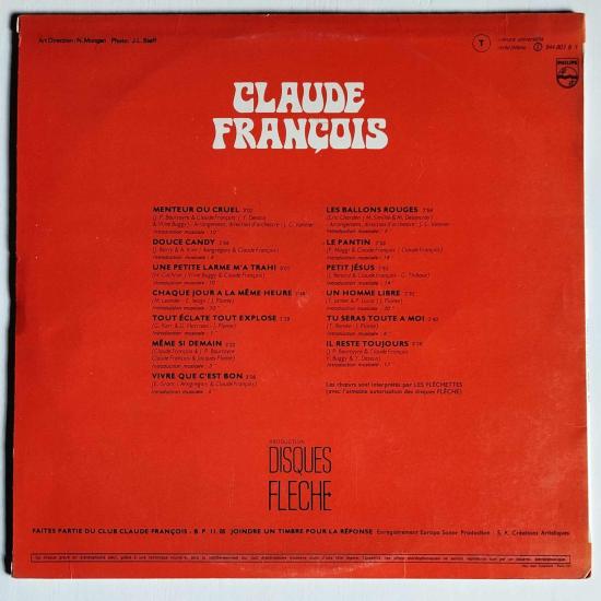 Claude francois menteur ou cruel album vinyle occasion 1