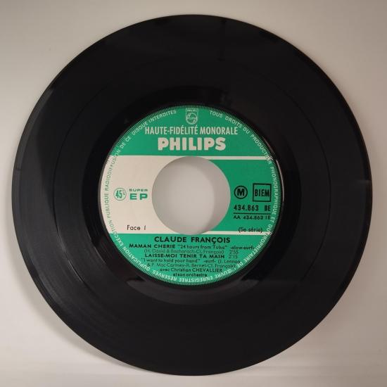 Claude francois petite meche de cheveux single vinyle ep occasion 2