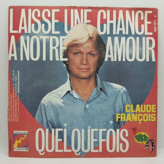 Claude francois quelquefois single vinyle 45t occasion 3
