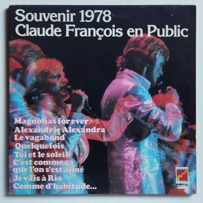 Claude francois souvenir 1978 double album vinyle occasion 1