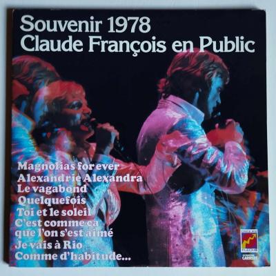 Claude francois souvenir 1978 double album vinyle occasion