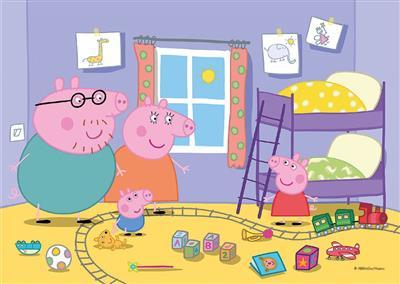 Clementoni peppa pig puzzle 2x20 pieces 2