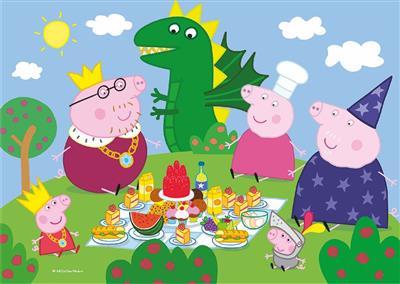 Clementoni peppa pig puzzle 2x20 pieces 3