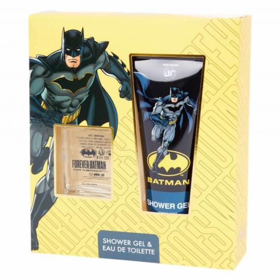 Coffret cadeau super heros 2 pieces gel douche 150 ml eau de toilette 50 ml