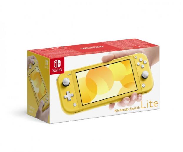 Console switch lite yellow