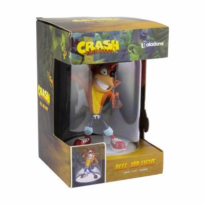 Crash bandicoot bell jar light v2