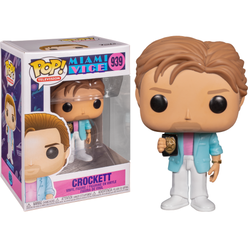 Crockett figurine miami vice pop tv 939 funko 889698410519 kingdom figurine fr