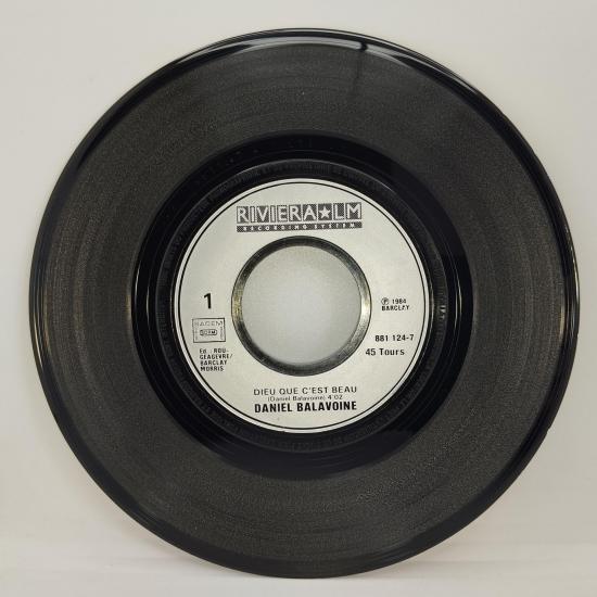 Daniel balavoine dieu que c est beau single vinyle 45t occasion 2