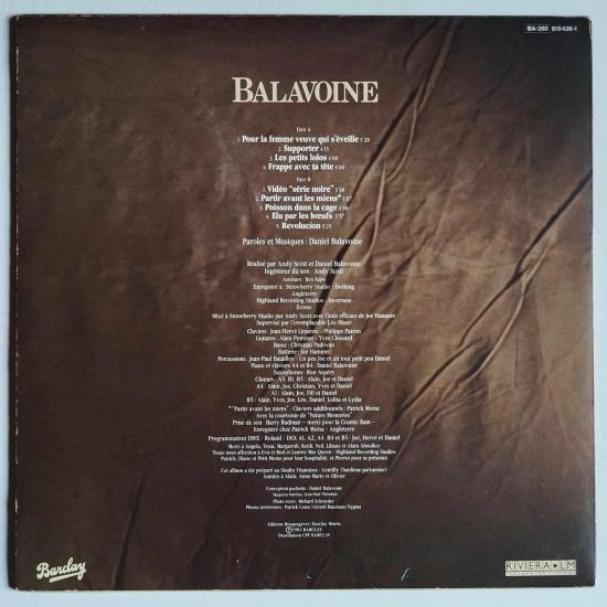 Daniel balavoine loin des yeux de l occident album vinyle occasion 1