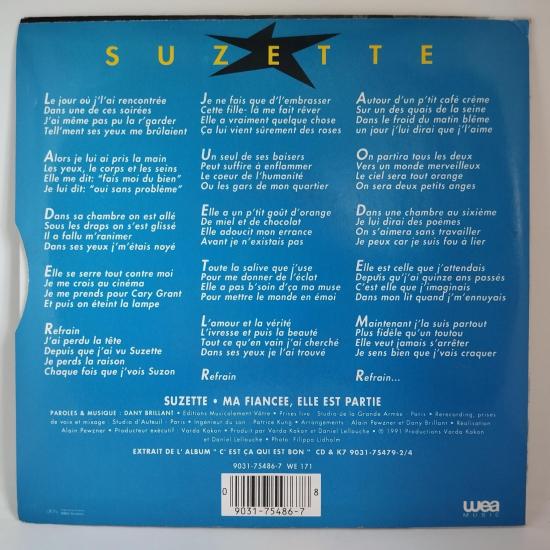 Dany brillant suzette single vinyle 45t occasion 1