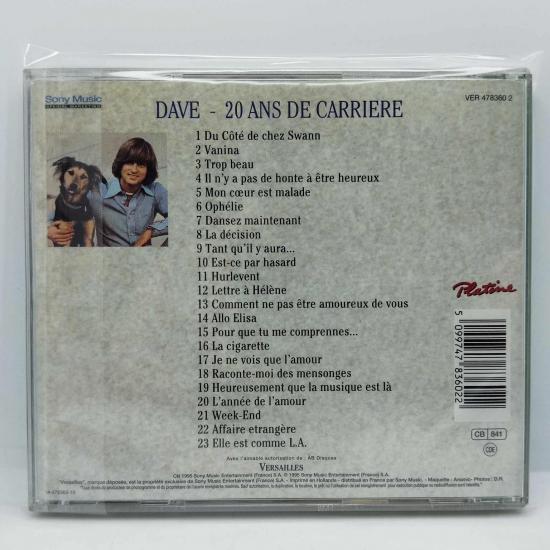 Dave 20 ans de carriere cd occasion 1