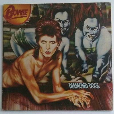 David bowie album 33t diamond dogs italie