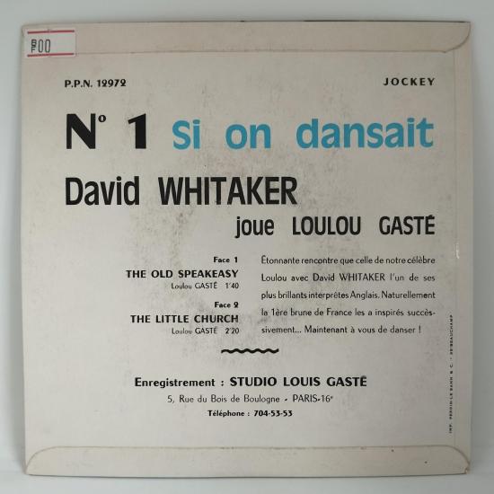 David whitaker n 1 si on dansait single vinyle 45t occasion 1