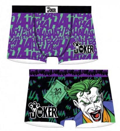 Dc comics 2 pack boxer short joker s