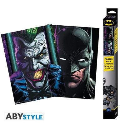 Dc comics batman joker set 2 posters 52x38