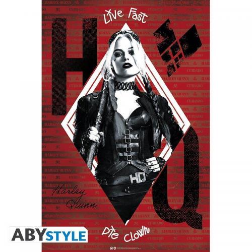 Dc comics harley quinn poster 91x61cm