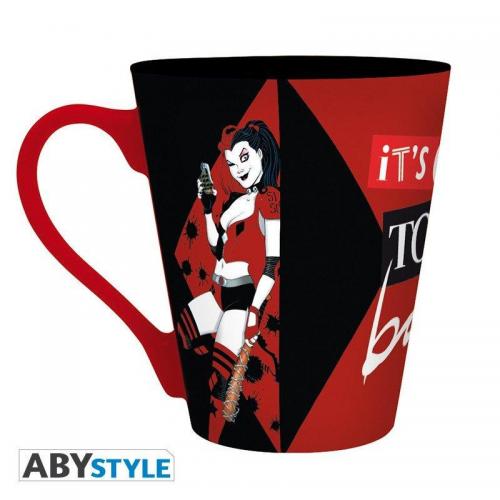Dc comics pack mug porte cles cahier harley quinn 1
