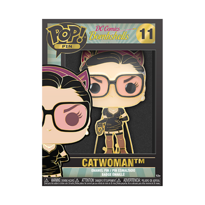 Dc comics pop large enamel pin n 11 catwoman