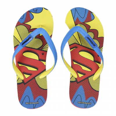 Dc comics sandales de plage premium superman