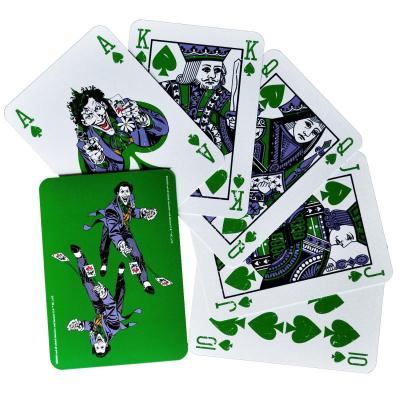 Dc comics the joker jeu de carte boite metallique