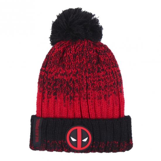 Dead pool bonnet pompon 2