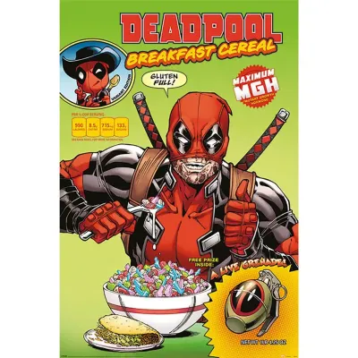 Deadpool cereale poster 61x91cm
