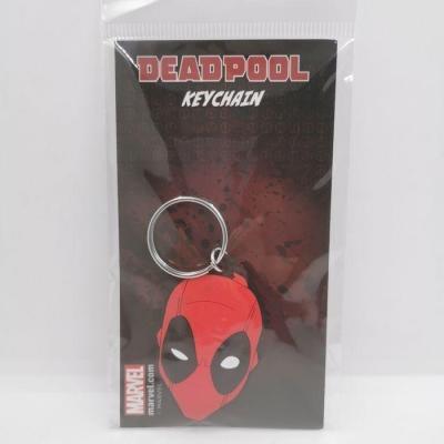 Deadpool porte cles caoutchouc face 2