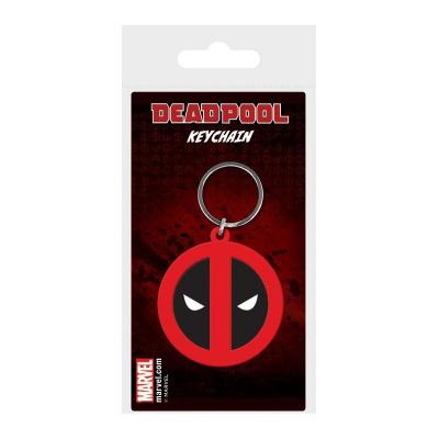 Deadpool porte cles caoutchouc symbol 1