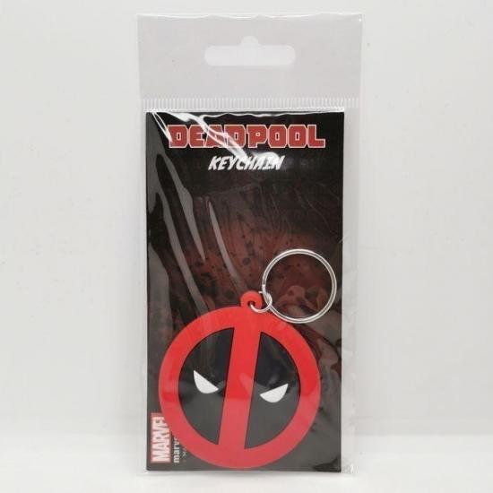 Deadpool porte cles caoutchouc symbol 2