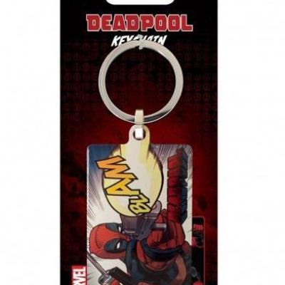 Deadpool porte cles metal blam