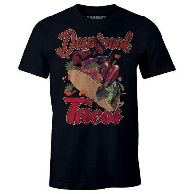 Deadpool tacos t shirt homme