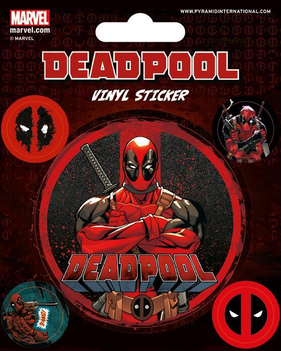 Deadpool vinyl stickers deadpool