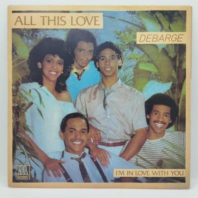 Debarge all this love single vinyle 45t occasion