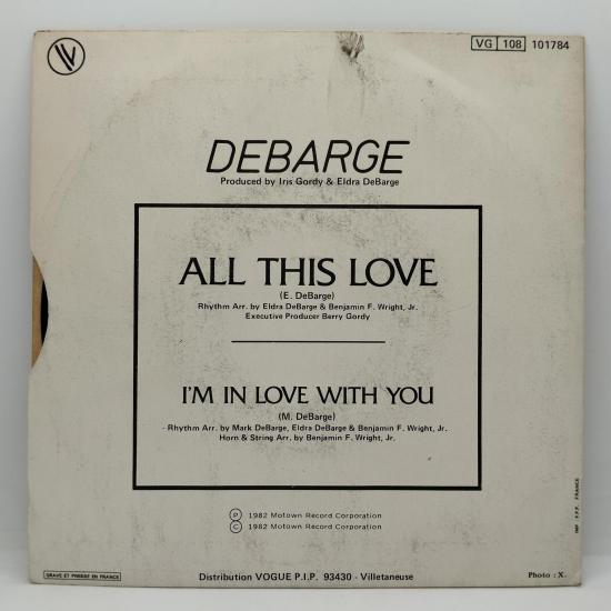 Debarge all this love single vinyle 45t occasion 1