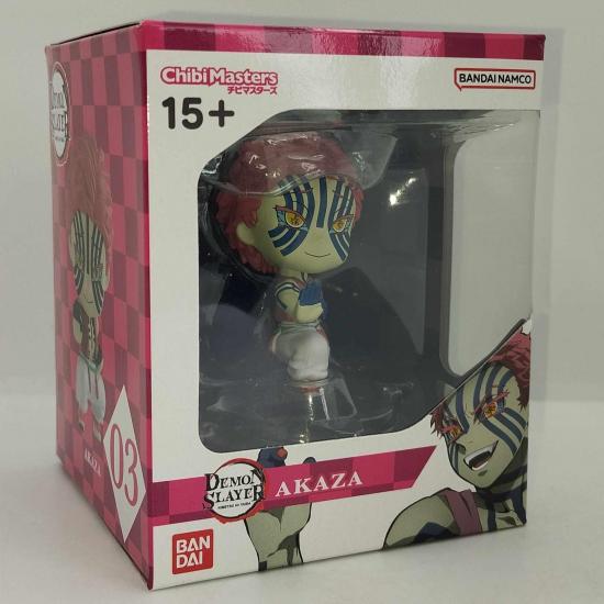 Demon slayer figurine chibi masters akaza 1