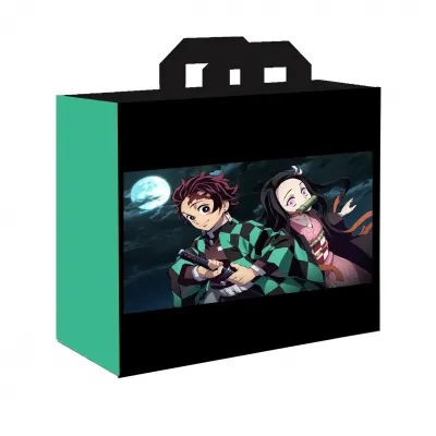 Demon slayer nezuko tanjiro shopping bag 40x45x20 cm