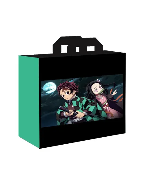 Demon slayer nezuko tanjiro shopping bag 40x45x20 cm