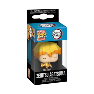 Demon slayer pocket pop keychains zenitsu